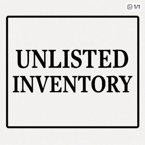 Unlisted item - Live Listing NO CANCELLATION, NO REFUNDS